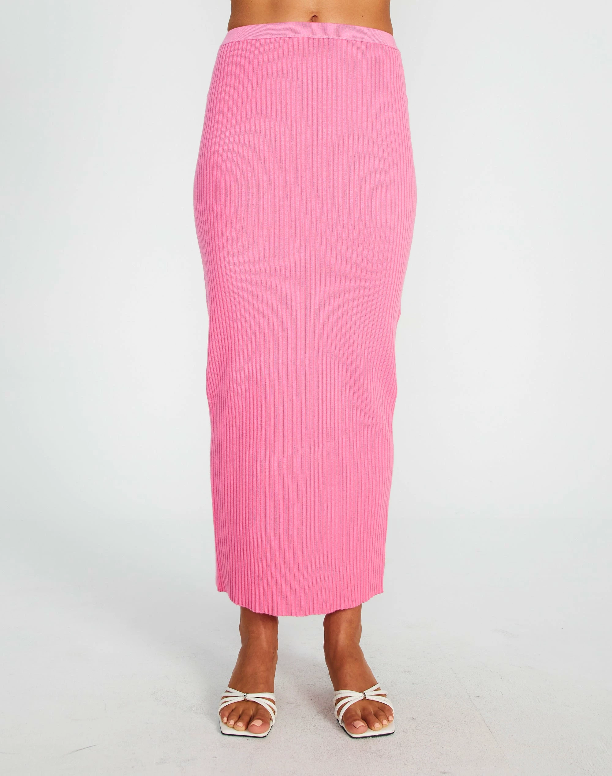 Slim-fit Rib Maxi Skirt 4 Slim-fit Rib Maxi Skirt - Image 2