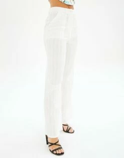 High Rise Tailored Wide Leg Panelled Pant 19 High Rise Tailored Wide Leg Panelled Pant -Glassons Store talia tailored crepe pant white detail pw55252cot