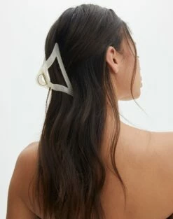 Print Mesh Lettuce Trim Cropped Cami -Glassons Store tri shape hair clip bad to the bone front ha144689clp 1