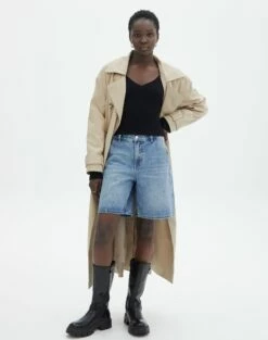 Ribbed V Neck Long Sleeve Knit -Glassons Store vance v neck black full kl79068vn