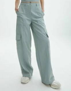 Mid Rise Puddle Cargo Pant 17 Mid Rise Puddle Cargo Pant -Glassons Store waverly wide leg pant its a big dill full pw55427gry