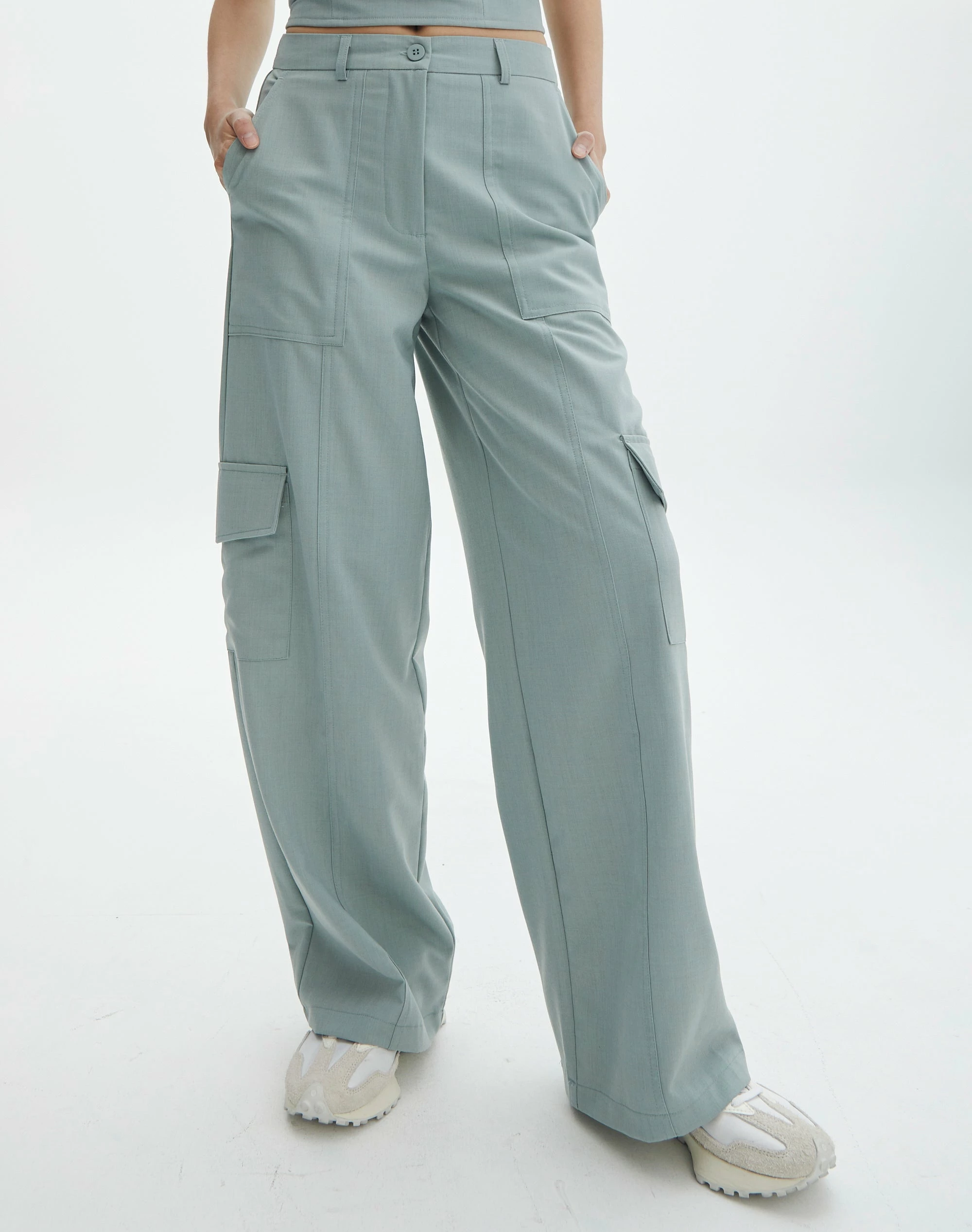 Mid Rise Puddle Cargo Pant 4 Mid Rise Puddle Cargo Pant - Image 2