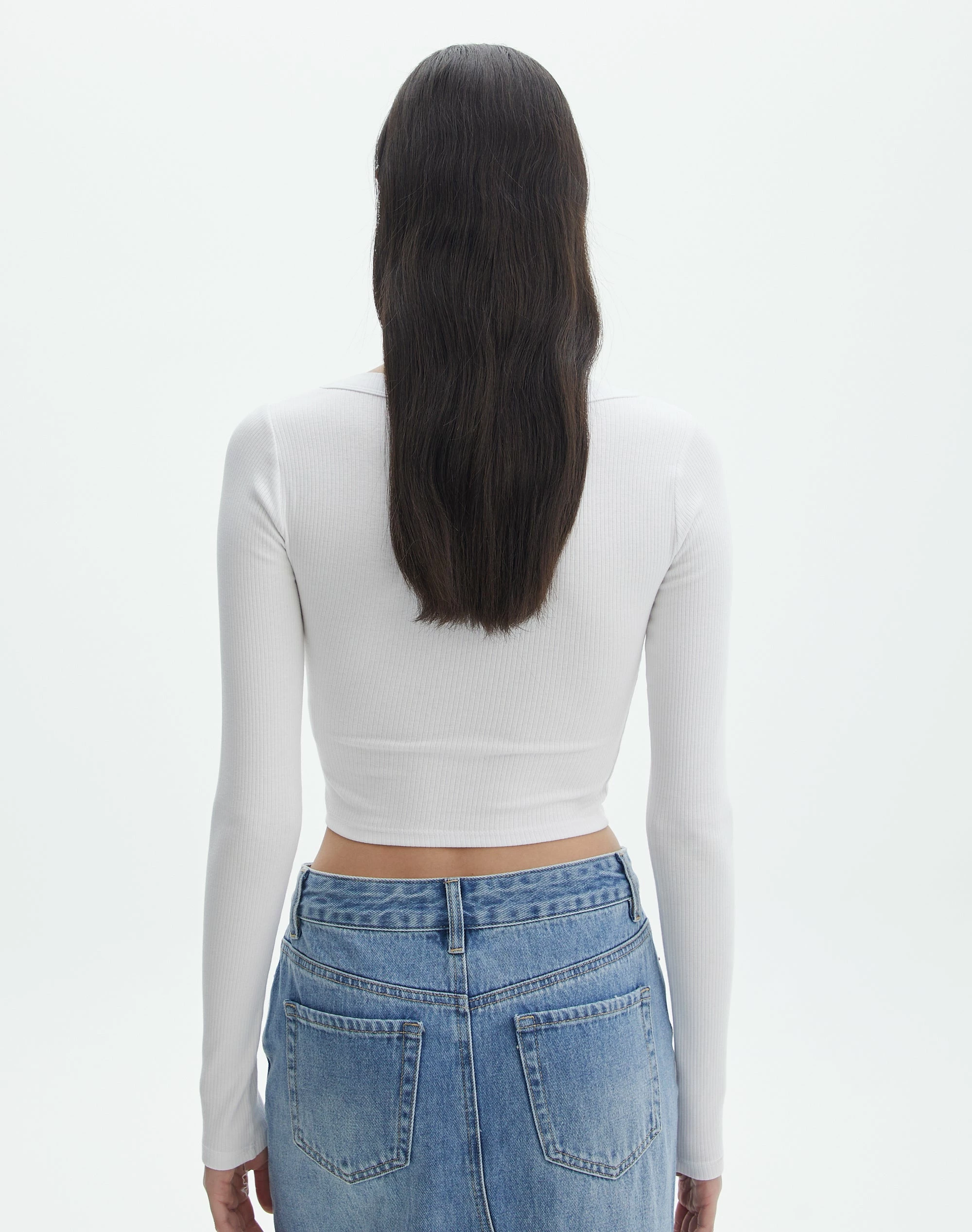 Cotton Scoop Neck Long Sleeve Top 11 Cotton Scoop Neck Long Sleeve Top - Image 9