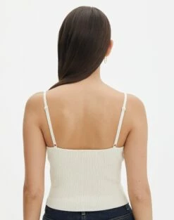 Knit V Neck Tank Top -Glassons Store yves v neck tank bad to the bone back kv125600vn